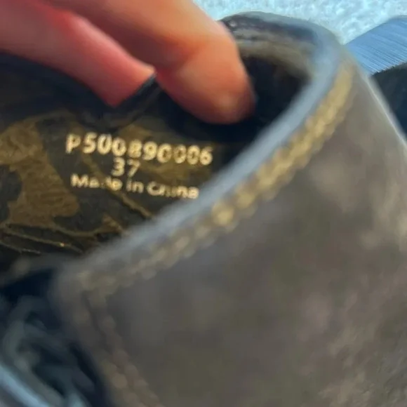 Fly London WEZO Suede Booties, EUC, Size 37 - Picture 6 of 7